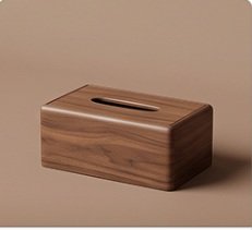 Tempat Tisu Kayu