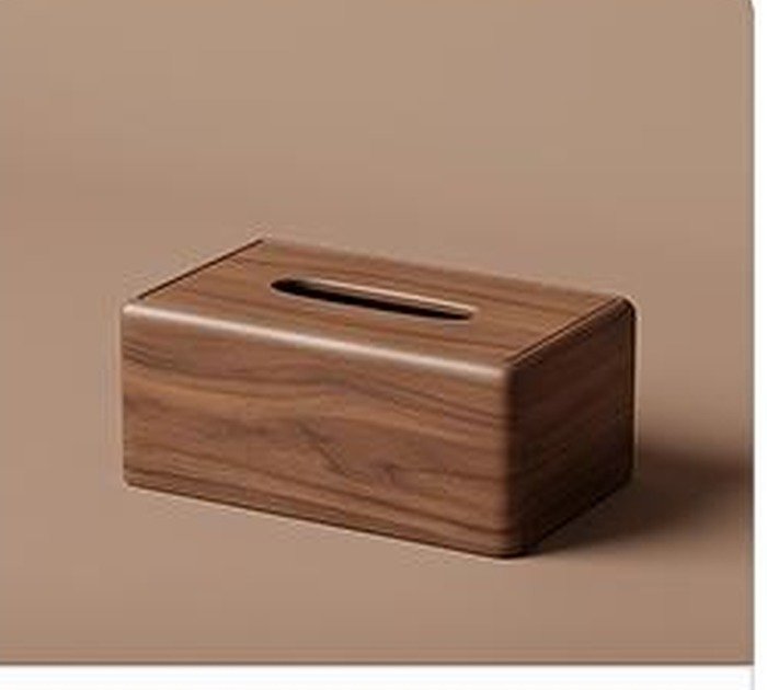 Tempat Tisu Kayu